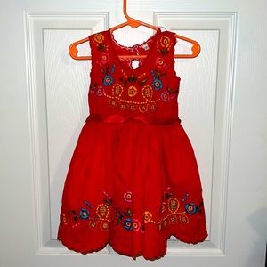Toddler Mexican Chiapas dress